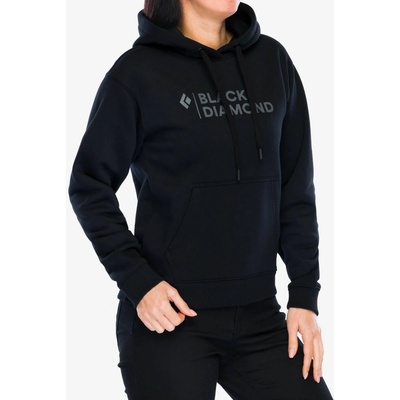 Black Diamond Mini Stacked Pullover Hoody black