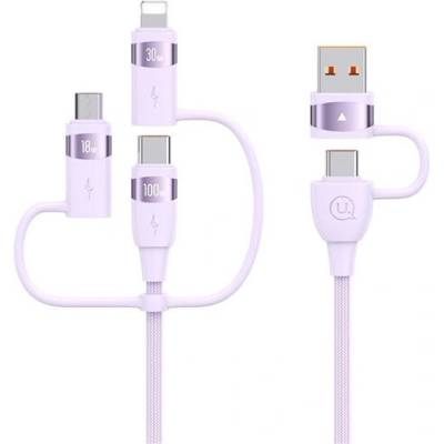 Usams U85 5 v 1 Type-C/USB – Type-C/Lightning/microUSB 120cm