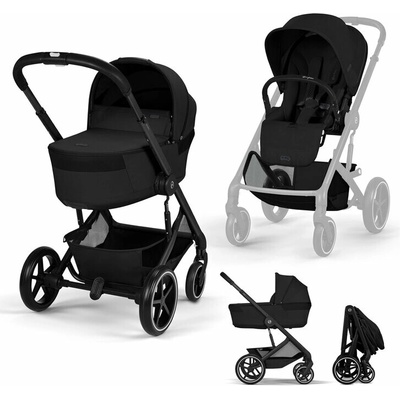 Cybex Balios S Lux incl. Foldable Cot Gold 2026 Moon Black 2026