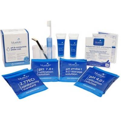 Bluelab Probe Care Kit - pH & Conductivity - Комплект за pH и EC (почистване и калибриране) (11220)