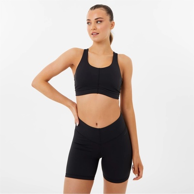 USA Pro x Sophie Habboo Sculpt Contour Hem Bra - Black