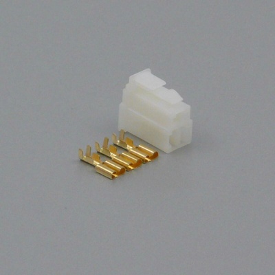 Sada konektoru Faston 6.3 mm, Lance, 3 póly - zásuvka (samice)