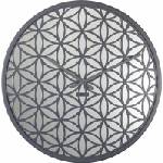 NeXtime Стенен часовник Bella Mirror сив (3194GS)