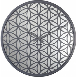 NeXtime Стенен часовник Bella Mirror сив (3194GS)