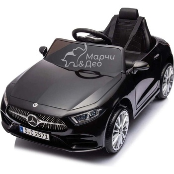 Mercedes Акумулаторна кола Mercedes Benz Cls350 12V с меки гуми с Кож (CLS350)