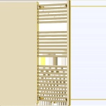 Mexen Mars 1200x500 mm 417W (W110-1200-500-00-50)