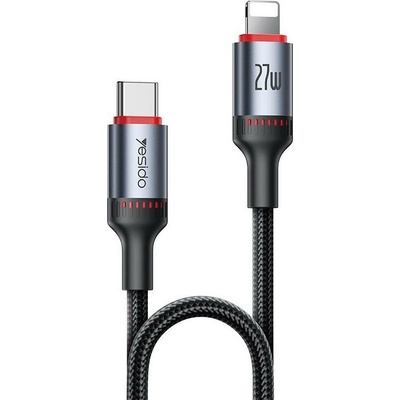 Yesido CA182 27W TYPE-C/LIGHTNING 1,2m černý