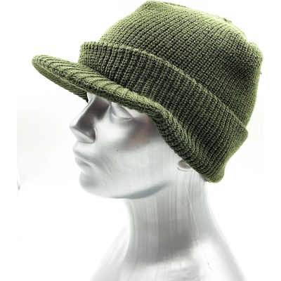 Pánská čepice khaki Hamero khaki