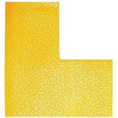 Podlahové značenie, 100 mm, DURABLE "L", žltá
