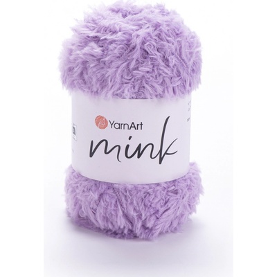 YarnArt Příze Mink 350 - fialková