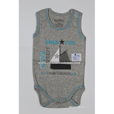 mymosa Боди потник за момче, 50/56