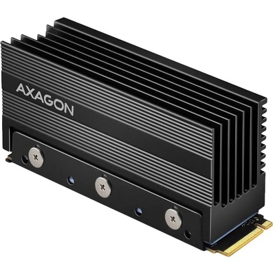 AXAGON Адаптери Axagon Passive aluminum heatsink for single-sided and double-sided M. 2 SSD disks, size 2280, height 36 mm (CLR-M2XL)