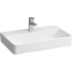 Laufen Pro S - Умивалник Compact, 60x38 см, 1 отвор за смесител, без преливник, с LCC, бял H8189594001561 (H8189594001561)