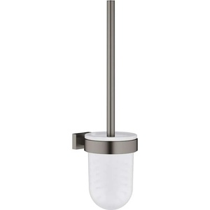GROHE Essentials Cube - Тоалетна четка с държач, матирана Hard Graphite 40513AL1 (40513AL1)