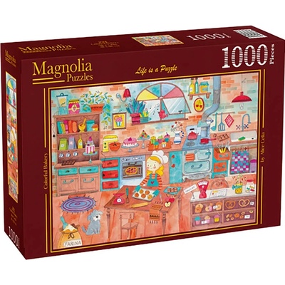 Magnolia Пъзел Magnolia от 1000 части - Пъстра пекарна (3901)