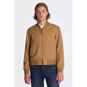 Gant DRESSED BOMBER jacket hnedá