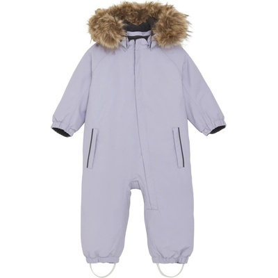 COLOR KIDS Coverall W Fake Fur Languid Lavender Fialová – Zboží Dáma