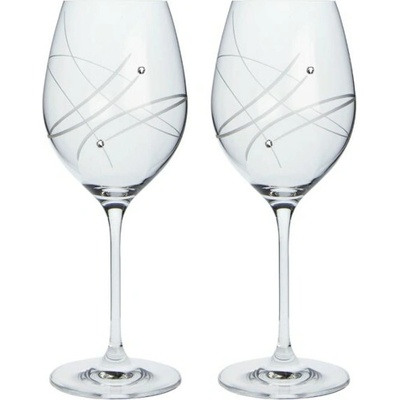 Celebration crystals Poháre na víno CRYSTALS MODERN 2 x 470 ml