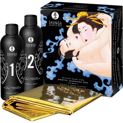 Shunga Massage Gel Exotic Fruits 2 x 250ml