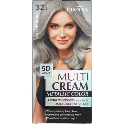 Joanna Multi Cream Metallic Color 32,5 Silver Blonde