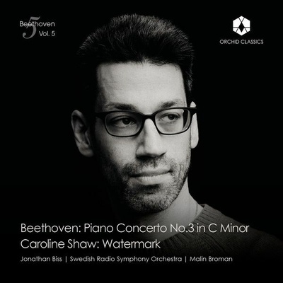 Jonathan Biss - Beethoven Vol. 5: Piano Concerto No.3 In C Minor / Caroline Shaw: Watermark CD
