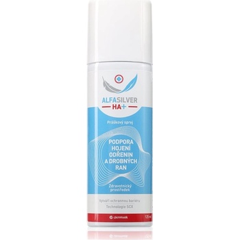 Alfasilver HA+ práškový sprej 125 ml