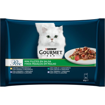 Purina Gourmet Perle мултипак със заек - 0.34кг