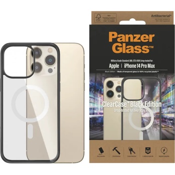 Panzer Калъф PanzerGlass - ClearCase MagSafe, iPhone 14 Pro Max, черен (5711724004162)