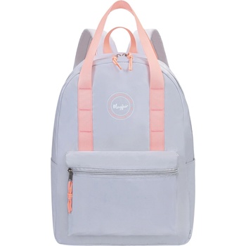 Kstationery Ученическа раница Kstationery - Mayfair, Neon Vibes, Сива (KST67561)