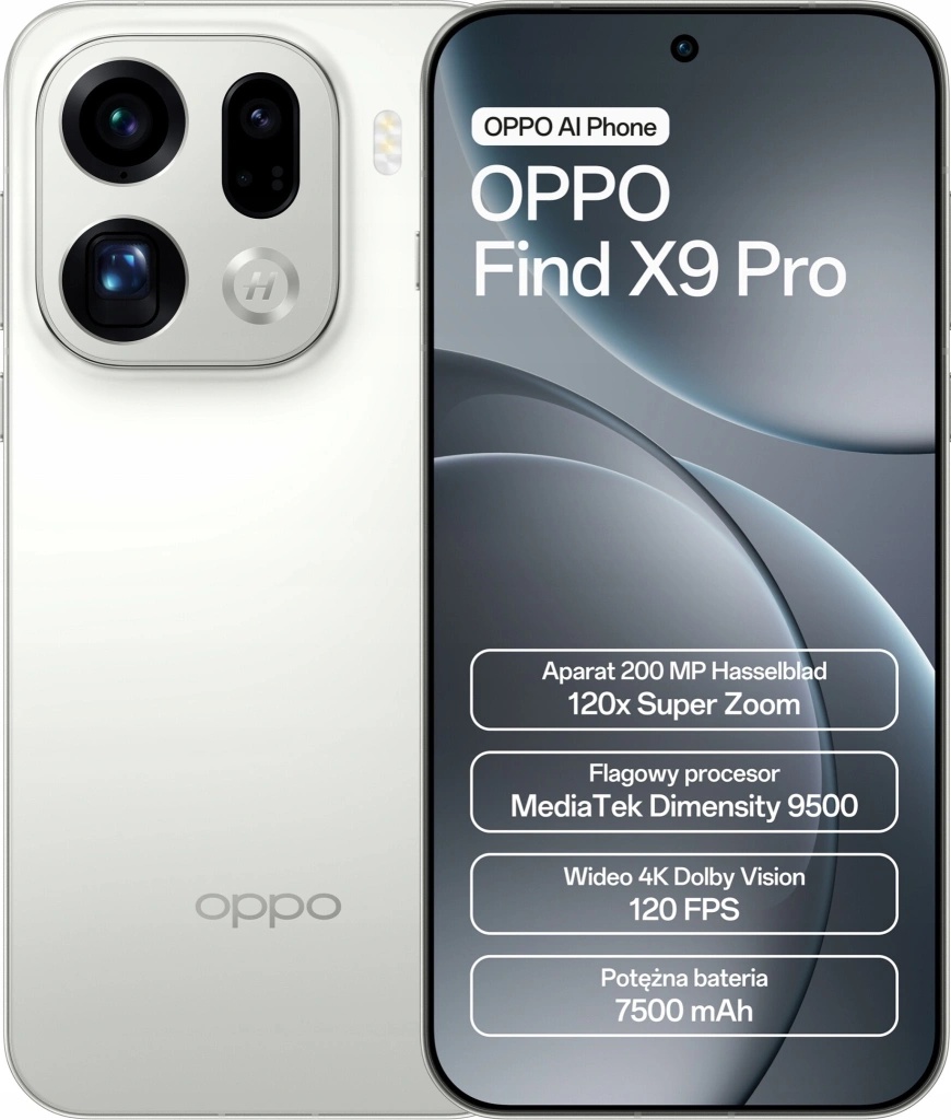 Oppo Find X9 Pro 16GB/512GB Silk White od 24 990 Kč - Heureka.cz