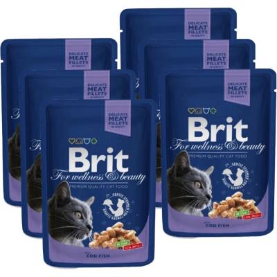 Brit Cat Fish COD 6x100г