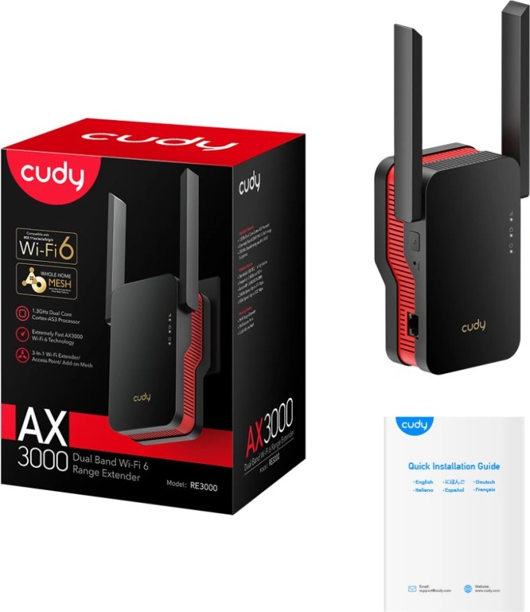Cudy AX3000 RE3000