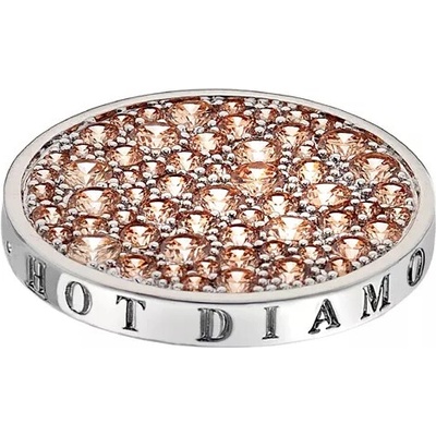 Hot Diamonds Přívěsek Emozioni Scintilla Champagne Loyalty Coin EC170 p 25 r