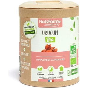 Nat&Form Екстракт от Анато Био, 90 капсули, Nat&Form (026314 (URUCBIO_90)
