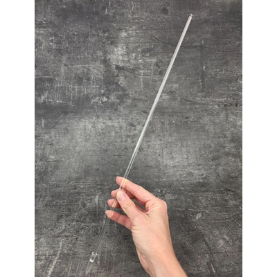 Opora rostlin - průhledná tyč 6mm/ 50cm