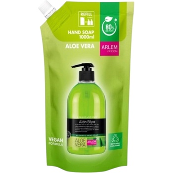 Arlem течен сапун, Пълнител, 1000мл, Алое вера