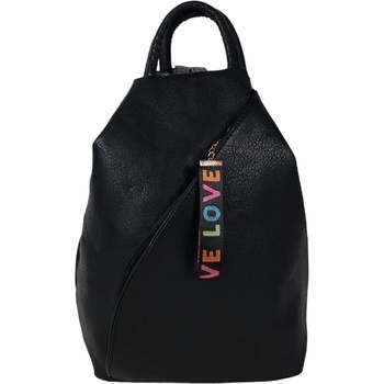 Черна дамска раница - Velika