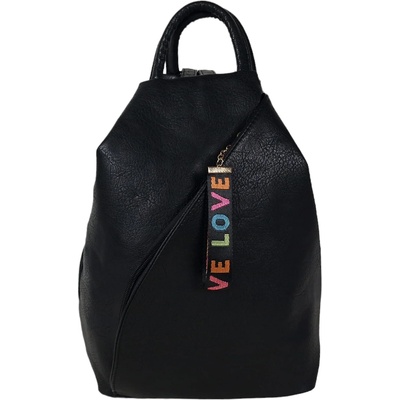 Черна дамска раница - Velika