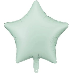 Party Deco Фолиев Балон Звезда Зелен Матиран (fb3t-012)