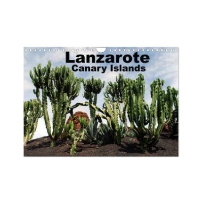 Lanzarote Canary Islands Wall DIN A4 landscape, CALVENDO 12 Month Wall 2026