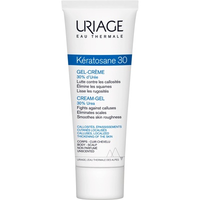 Uriage Крем-гел за загрубяла кожа Keratosane 30, 75 ml