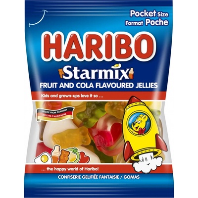 Haribo Starmix želé s příchutí ovoce 80 g