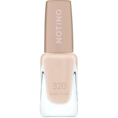 Notino Gel Effect Nail Polish lak s gélovým efektom 320 Nude pink 10 ml 14.7 ml