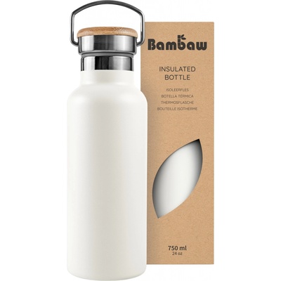 Bambaw Termoska z nerezové oceli 750 ml Polar White
