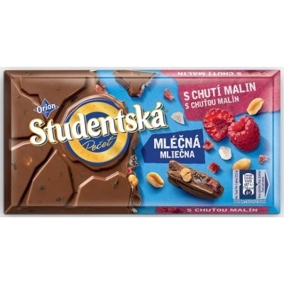 ORION ŠTUDENTSKÁ PEČAŤ malina 170 g