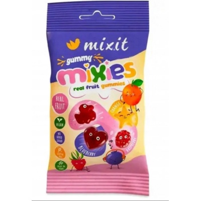 MIXIT Ovocné Mixies přírodní želé bonbony 35 g – Zboží Dáma