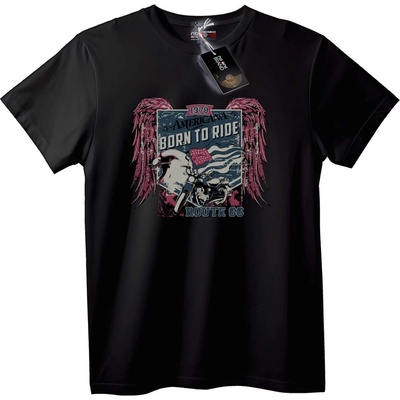 NOONEBRAND Тениска Роден за Каране Route 66 - 2XL, White