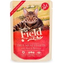 Sams Field True Meat Fillets with Beef & Beetroot for sterilized cats 85 g