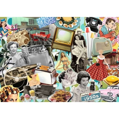 Ravensburger 173877 50. roky 1000 dielov
