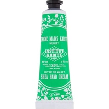 Institut Karite Shea Hand Cream Lily Of The Valley hydratační krém na ruce 30 ml